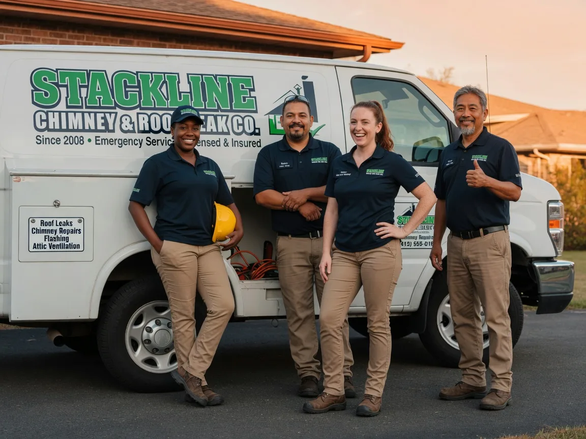 Chimney flashing repair company in Pine Level, NC